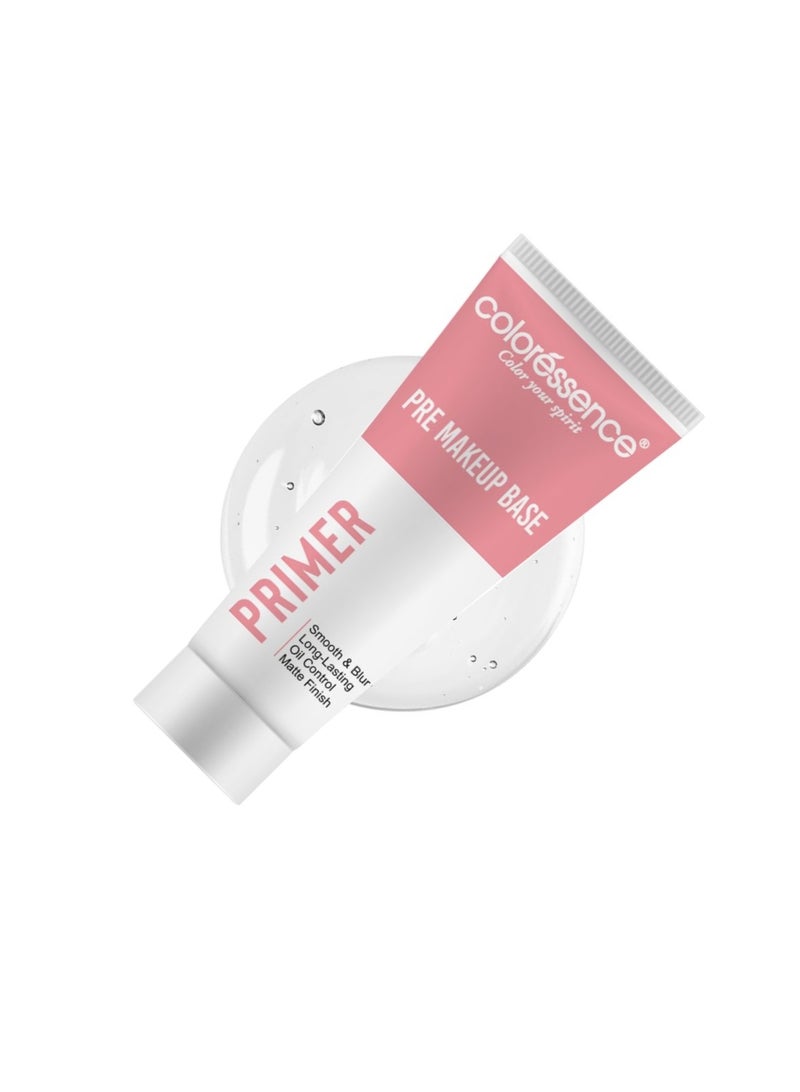 COLORESSENCE Primer Pre Makeup Base for Face Women, 30ml | All Skin Types | Long Lasting | Lightweight | Matte Finish | Oil Control | Waterproof - Image 4